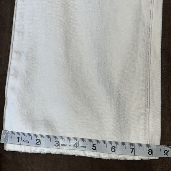 Old Navy Special Edition Pants Women’s Sz 2 Super Low Waist Bootcut White Patch - Picture 9 of 16
